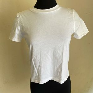 Zara Basic White Tee